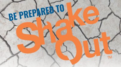 Be Prepared To ShakeOut