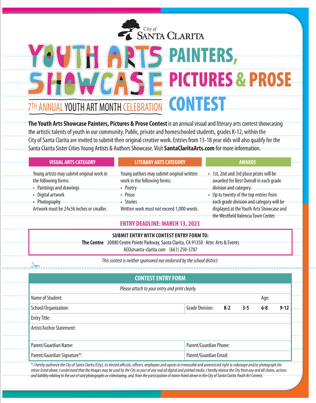 City of Santa Clarita Youth Arts Showcase