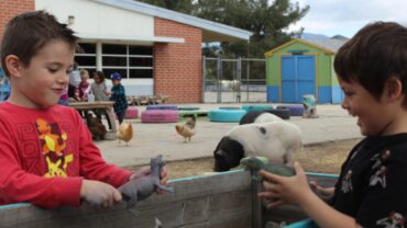 iLEAD Agua Dulce learner outdoor classroom animals