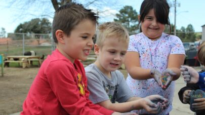 iLEAD Agua Dulce learners outdoor classroom (2)