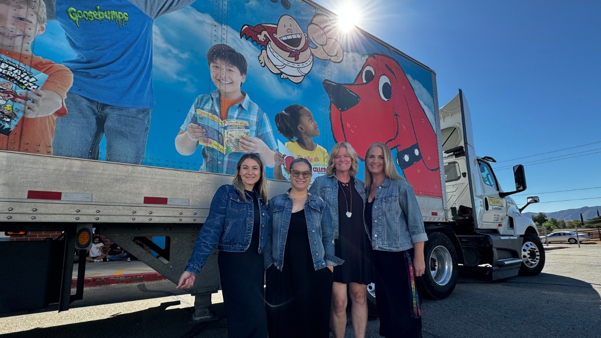 iLEAD Agua Dulce Scholastic Book Fair Truck 9.24.2024 (1)