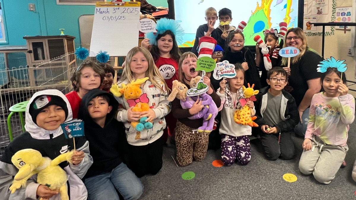 2nd Literacy Read Across America Week 3.4.2025 iLEAD Agua Dulce 2