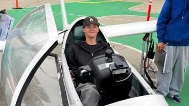 TK-12 Glider on Campus 4.17.2025 iLEAD Agua Dulce 1