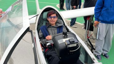 TK-12 Glider on Campus 4.17.2025 iLEAD Agua Dulce 4