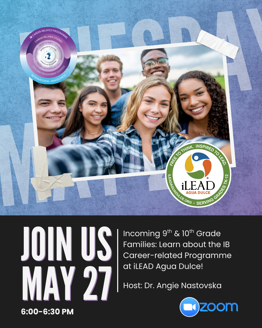 IB Career-related Programme Info Session iLEAD Agua Dulce