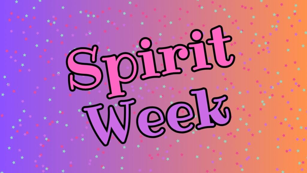 Spirit Week confetti