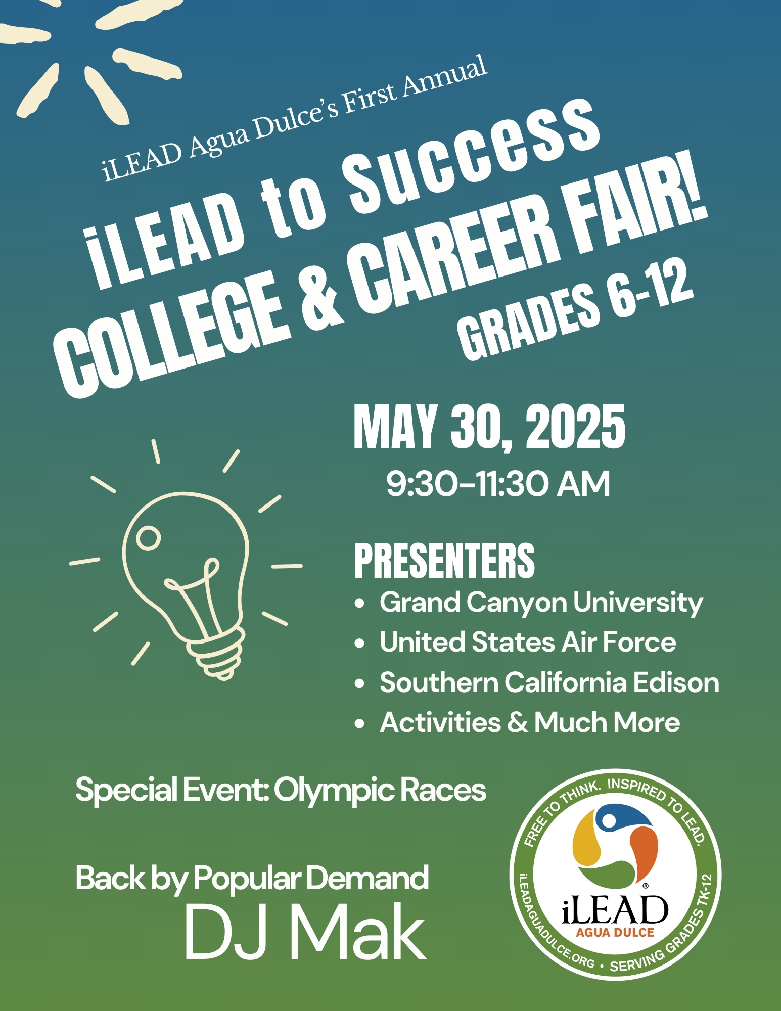 iLEAD to Success Flyer