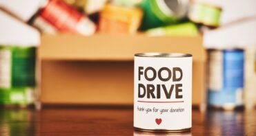 Food Drive box cans